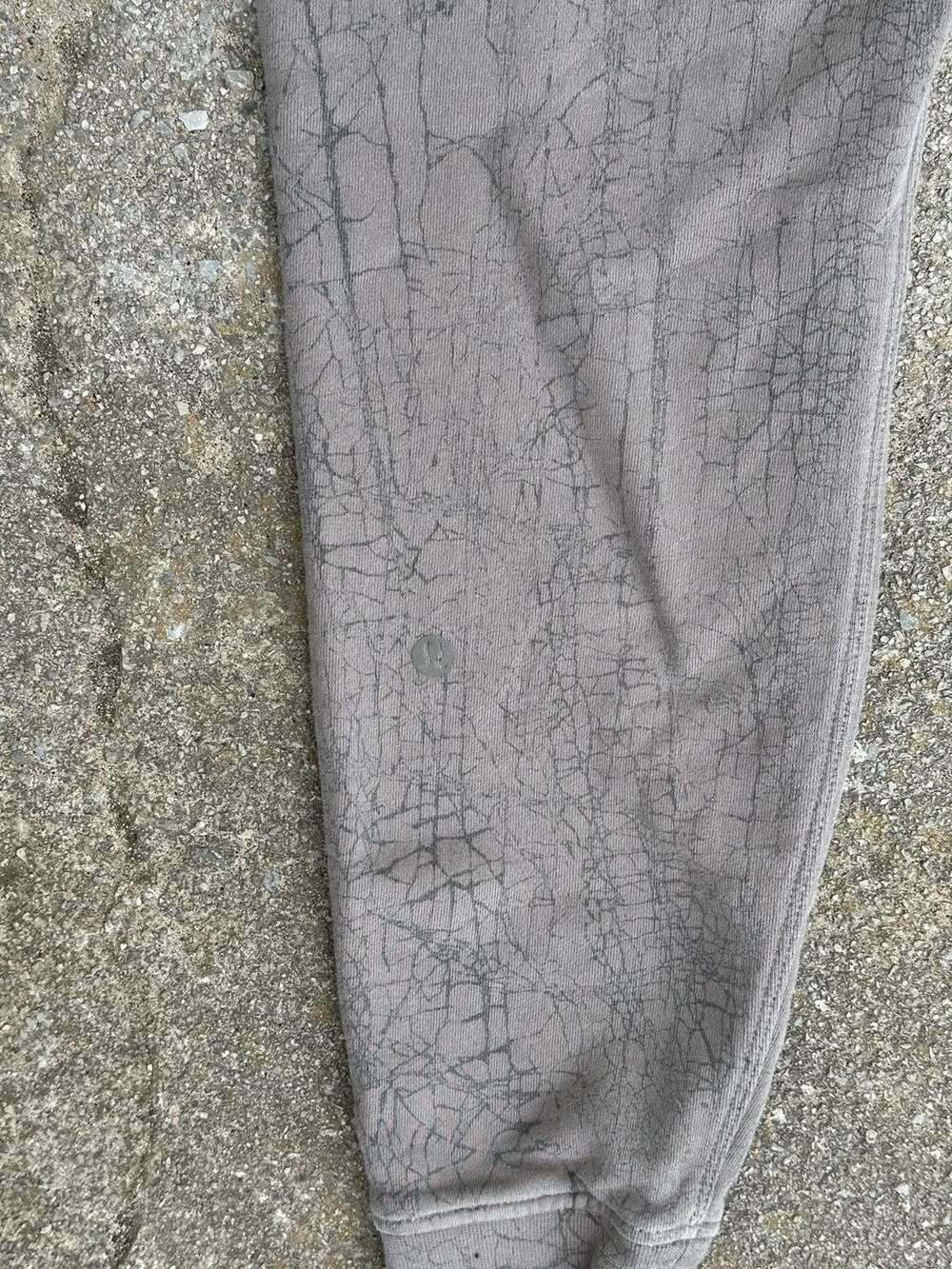Lululemon Scuba High-Rise Jogger Crackle Glaze Grey Size 4